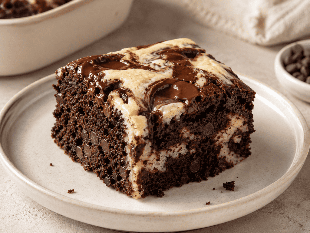 German Chocolate Dump Cake